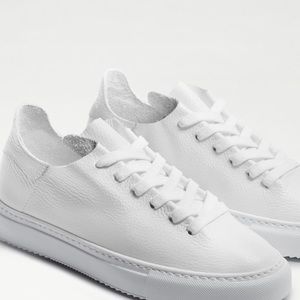 White Leather Sneakers